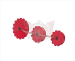 DECKELSET FÜR DELLORTO VHSB34 FARBE ROT